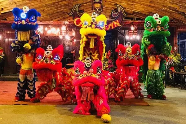 Múa Lân Sư Rồng Khai Trương Chuyên Nghiệp